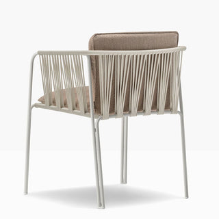 Pedrali Narì 6360 steel chair with cushion - Buy now on ShopDecor - Discover the best products by PEDRALI design