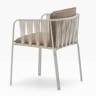 Pedrali Narì 6360 steel chair with cushion - Buy now on ShopDecor - Discover the best products by PEDRALI design