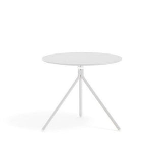 Pedrali Nolita 5453 garden coffee table with top diam.60 cm. White - Buy now on ShopDecor - Discover the best products by PEDRALI design