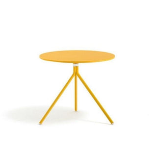 Pedrali Nolita 5453 garden coffee table with top diam.60 cm. Pedrali Yellow GI100 - Buy now on ShopDecor - Discover the best products by PEDRALI design