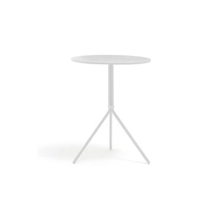 Pedrali Nolita 5453 table H.72 cm with top diam.60 cm. White - Buy now on ShopDecor - Discover the best products by PEDRALI design