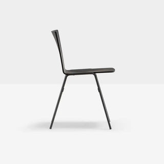 Pedrali Osaka Metal 5711 ash chair with steel legs