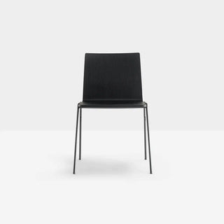 Pedrali Osaka Metal 5711 ash chair with steel legs