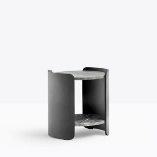 Pedrali Parenthesis coffee table with oak structure