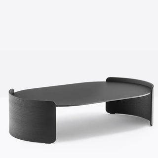 Pedrali Parenthesis coffee table with oak structure