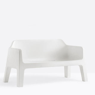 Pedrali Plus Air 636 garden lounge sofa White - Buy now on ShopDecor - Discover the best products by PEDRALI design