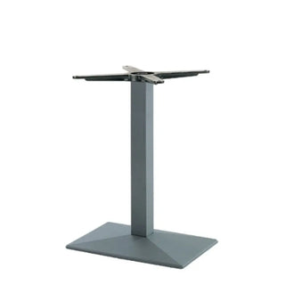 Pedrali Quadra 4570 rectangular table base 60x41 cm. - 23.62x16.14 in Black - Buy now on ShopDecor - Discover the best products by PEDRALI design