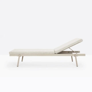 Pedrali Rail sun lounger with cushion - Buy now on ShopDecor - Discover the best products by PEDRALI design