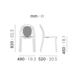 Pedrali Remind 3730 polypropylene chair - Buy now on ShopDecor - Discover the best products by PEDRALI design