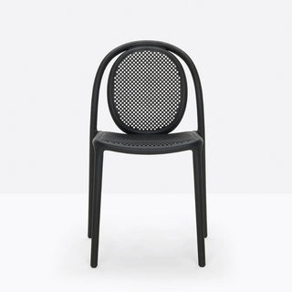 Pedrali Remind 3730 chair for outdoor use Black - Buy now on ShopDecor - Discover the best products by PEDRALI design