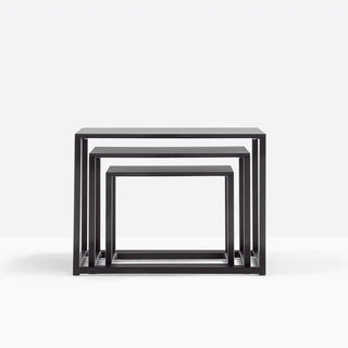 Pedrali Code coffee table with solid laminate top