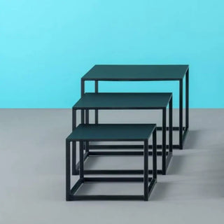Pedrali Code coffee table with solid laminate top