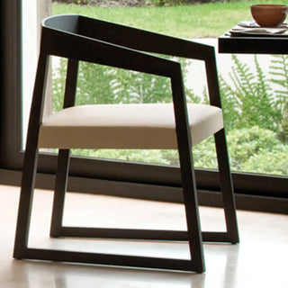 Pedrali Sign 455 oak armchair with upholstered seat - Buy now on ShopDecor - Discover the best products by PEDRALI design