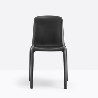 Pedrali Snow 300 stackable chair Black - Buy now on ShopDecor - Discover the best products by PEDRALI design