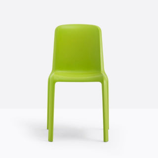 Pedrali Snow 300 stackable chair Pedrali Light green VE - Buy now on ShopDecor - Discover the best products by PEDRALI design