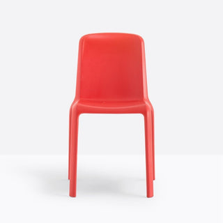 Pedrali Snow 300 stackable chair Pedrali Red RO400E - Buy now on ShopDecor - Discover the best products by PEDRALI design
