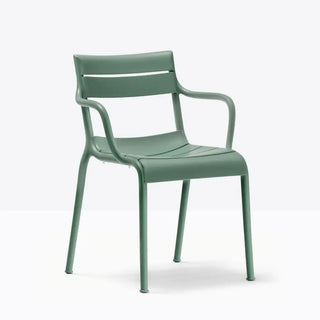 Pedrali Souvenir 555 polypropylene armchair Green VE - Buy now on ShopDecor - Discover the best products by PEDRALI design