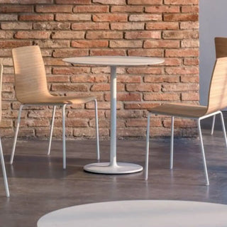 Pedrali Stylus 5402 table base with round base ø 40 cm. - 15.75 in. - Buy now on ShopDecor - Discover the best products by PEDRALI design