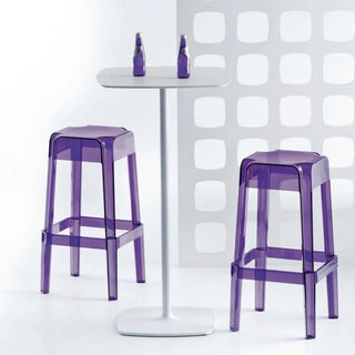 Pedrali Stylus 5404 high table base with square base 45x45 cm. - 17.72x17.72 in. - Buy now on ShopDecor - Discover the best products by PEDRALI design