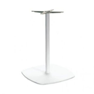 Pedrali Stylus 5410 table base with square base 59x59 cm. - 23.23x23.23 in. White BI200 - Buy now on ShopDecor - Discover the best products by PEDRALI design
