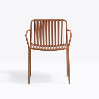 Pedrali Tribeca 3665 steel armchair with PVC profile