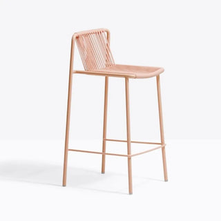 Pedrali Tribeca steel stool with PVC profile