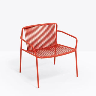 Pedrali Tribeca 3669 steel lounge armchair with PVC profile