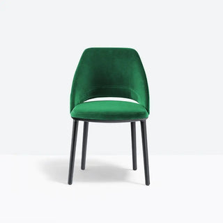 Pedrali Vic 655 upholstered chair with ash legs