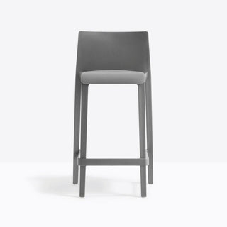 Pedrali Volt 677 stool for outdoor use with seat H.66 cm. Pedrali Anthracite grey GA - Buy now on ShopDecor - Discover the best products by PEDRALI design