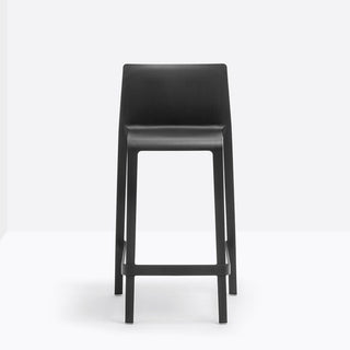 Pedrali Volt 677 stool for outdoor use with seat H.66 cm. Black - Buy now on ShopDecor - Discover the best products by PEDRALI design