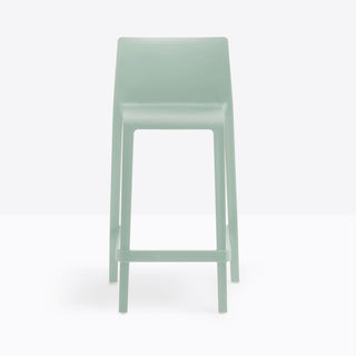 Pedrali Volt 677 stool for outdoor use with seat H.66 cm. Pedrali Green VE100 - Buy now on ShopDecor - Discover the best products by PEDRALI design