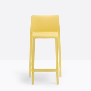 Pedrali Volt 677 stool for outdoor use with seat H.66 cm. Pedrali Yellow GI100 - Buy now on ShopDecor - Discover the best products by PEDRALI design