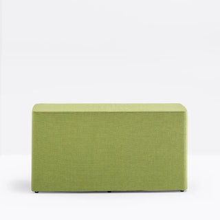 Pedrali Wow upholstered pouf h. 48 cm - 18.90 in
