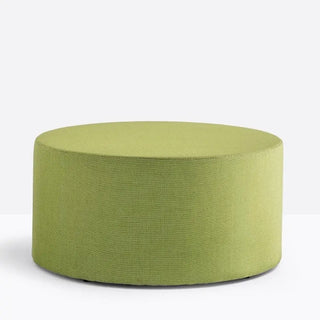 Pedrali Wow upholstered pouf h. 43 cm - 16.93 in