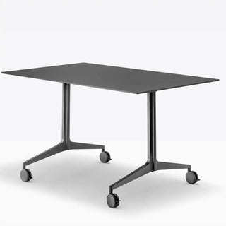 Pedrali Ypsilon Tilting TYT tilting table with solid laminate top