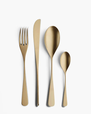 Pinti 1929 Audrey Velvet 18/10 stainless steel cutlery set Velvet Honey Set 24 - Buy now on ShopDecor - Discover the best products by PINTI 1929 design