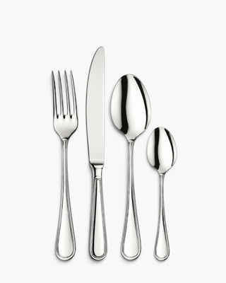 Pinti 1929 Byron 24-piece 18/10 stainless steel cutlery set Polished steel - Buy now on ShopDecor - Discover the best products by PINTI 1929 design