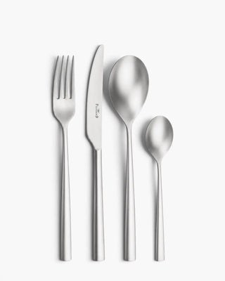Pinti 1929 Heaven 18/10 stainless steel cutlery set Brushed steel Set 24 - Buy now on ShopDecor - Discover the best products by PINTI 1929 design