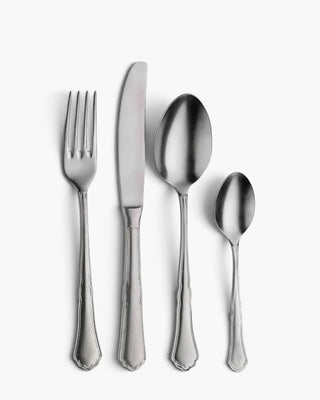 Pinti 1929 Settecento 18/10 stainless steel cutlery set Stone Washed Set 24 - Buy now on ShopDecor - Discover the best products by PINTI 1929 design