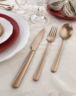 Pinti 1929 Sky Satin 18/10 stainless steel cutlery set - Buy now on ShopDecor - Discover the best products by PINTI 1929 design