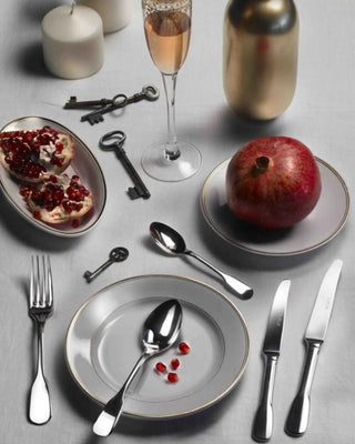 Pinti 1929 Spaten 24-piece 18/10 stainless steel cutlery set - Buy now on ShopDecor - Discover the best products by PINTI 1929 design