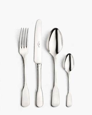 Pinti 1929 Spaten 24-piece 18/10 stainless steel cutlery set Polished steel - Buy now on ShopDecor - Discover the best products by PINTI 1929 design