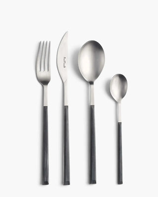 Pinti 1929 Sushi Satin 18/10 satin-finish stainless steel cutlery set with ABS handle Ebony Set 24 - Buy now on ShopDecor - Discover the best products by PINTI 1929 design