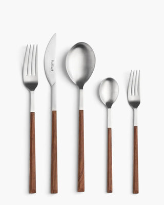 Pinti 1929 Sushi Satin 18/10 satin-finish stainless steel cutlery set with ABS handle Mahogany Set 30 - Buy now on ShopDecor - Discover the best products by PINTI 1929 design