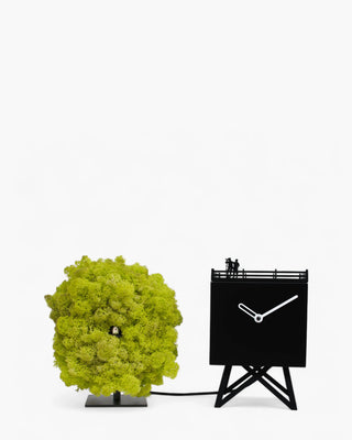 Progetti Birdwatching cuckoo/table clock Progetti Black and Green Lichen - Buy now on ShopDecor - Discover the best products by PROGETTI design