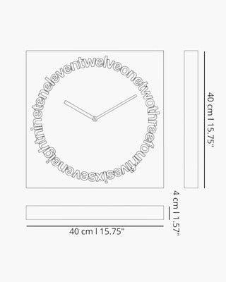 Progetti Dodici clock - Buy now on ShopDecor - Discover the best products by PROGETTI design