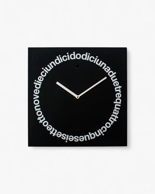 Progetti Dodici clock Progetti Black Italian - Buy now on ShopDecor - Discover the best products by PROGETTI design