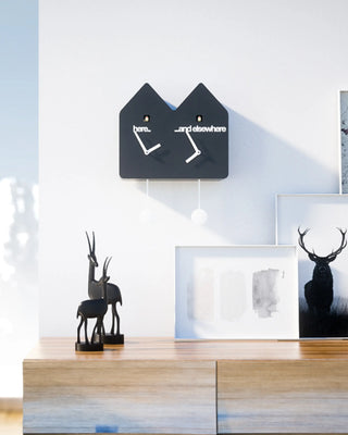 Progetti Double Q cuckoo clock - Buy now on ShopDecor - Discover the best products by PROGETTI design