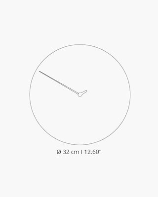 Progetti Less clock - Buy now on ShopDecor - Discover the best products by PROGETTI design