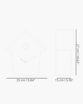 Progetti Mochi Mochi cuckoo clock - Buy now on ShopDecor - Discover the best products by PROGETTI design